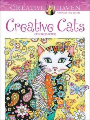 Creative Haven Creative Cats Coloring Book Adult Coloring