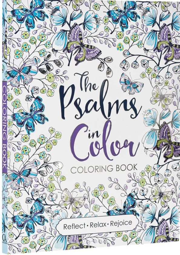 The Psalms in Color Inspirational Adult Coloring Book