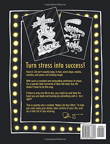 Inspirational swear word coloring book for adults