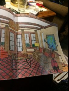 Color At Home: A Young House Love Coloring Book by John and Sherry Petersik