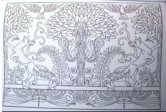 advanced coloring pages