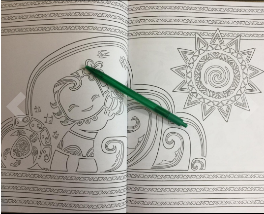 anti stress coloring book