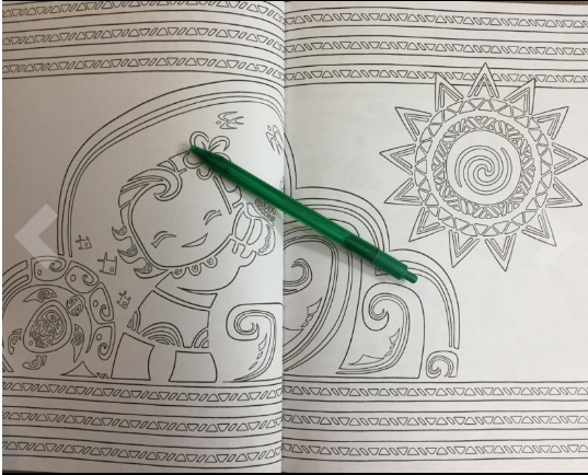 Coloring pages for Moana fans