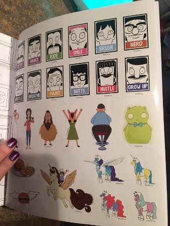 Bob's Burgers Official Coloring Book for Adults