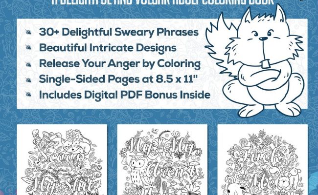 coloring-book-A Delightful & Vulgar Adult-Memos to Shitty People