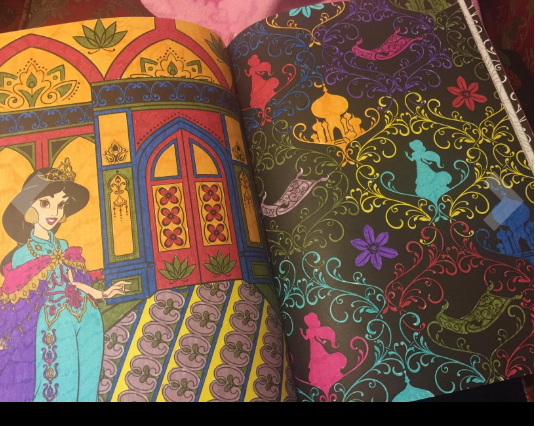 Disney princess coloring book