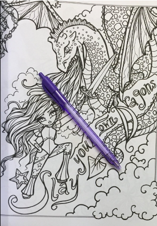Whimsy Girls coloring pages