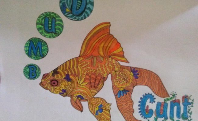 goldfish coloring pages