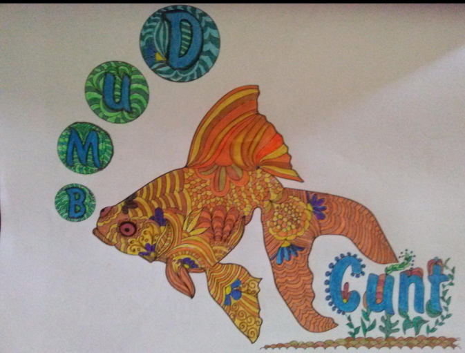 goldfish coloring pages