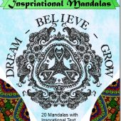 Inspirational Mandalas Coloring Book to Relieve Stress