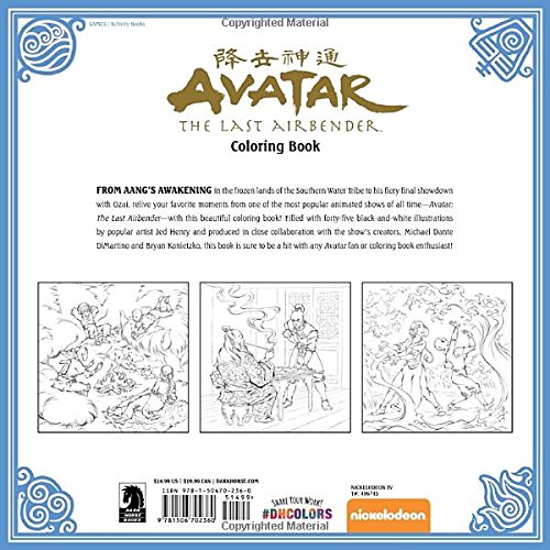 Avatar coloring pages
